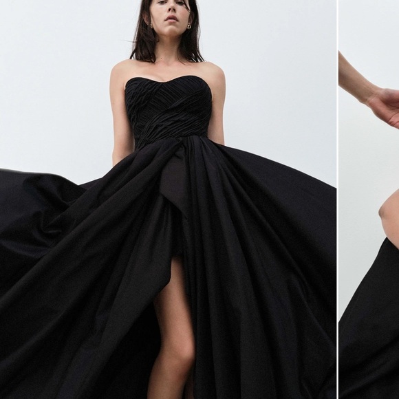 NWT Aje. Spatial Maxi Dress Black - Picture 7 of 14